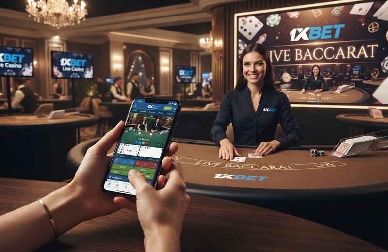 1xBet Live Baccarat