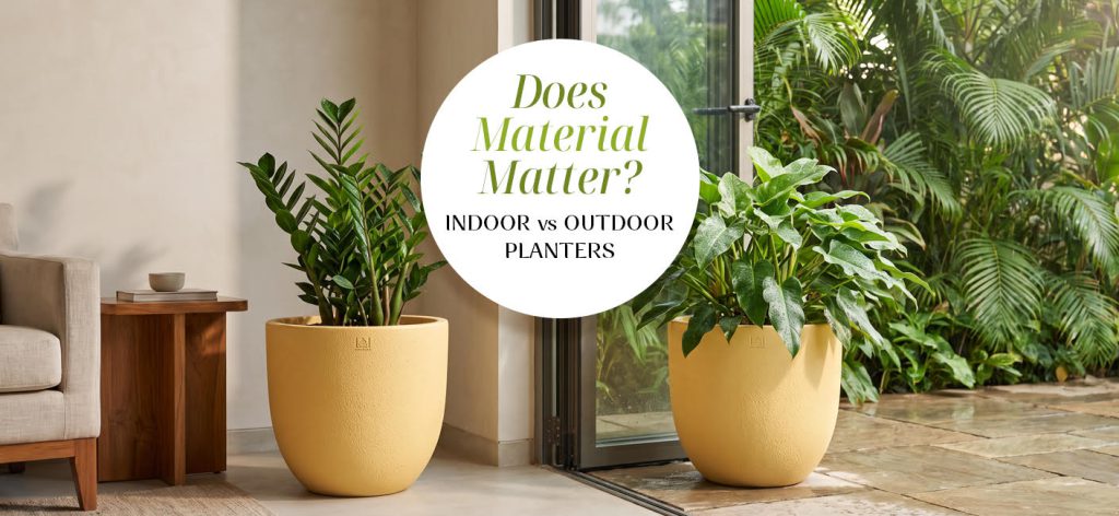 Indoor vs Outdoor Planters